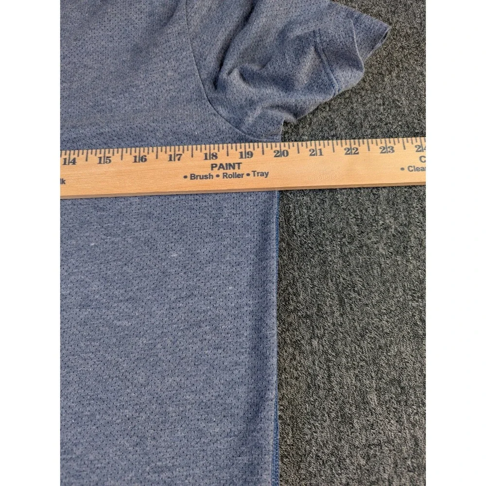 The North Face Womens FlashDry Blue Heather Performance T-Shirt S P S/P - Picture 9 of 10